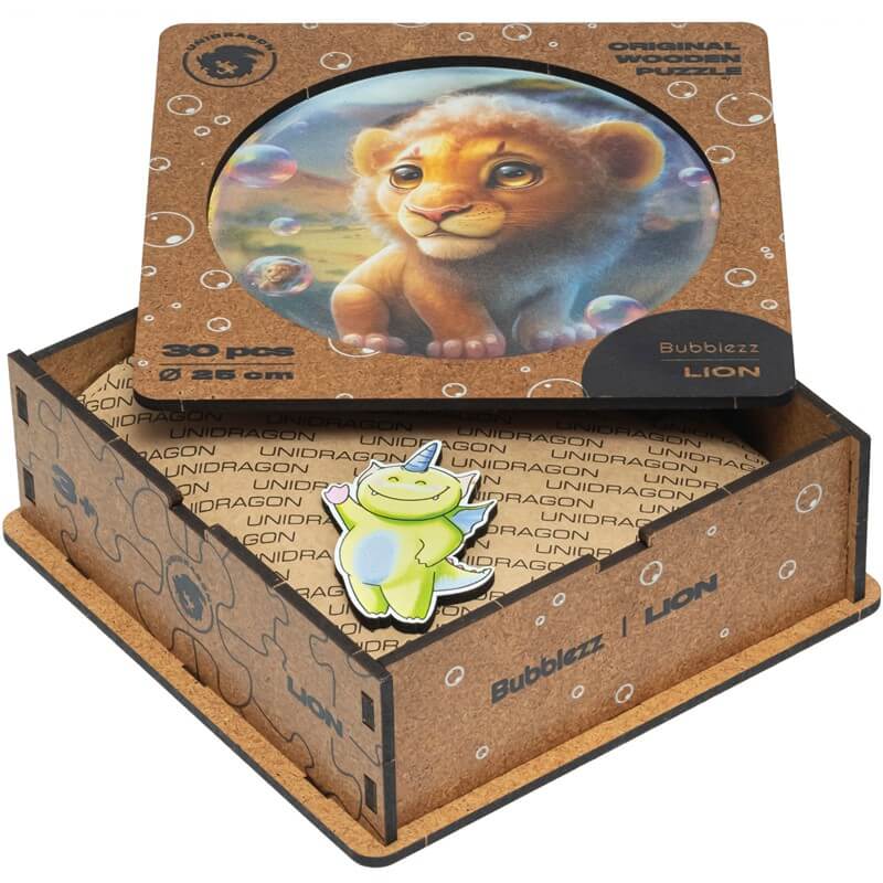 Puzle de Madera León