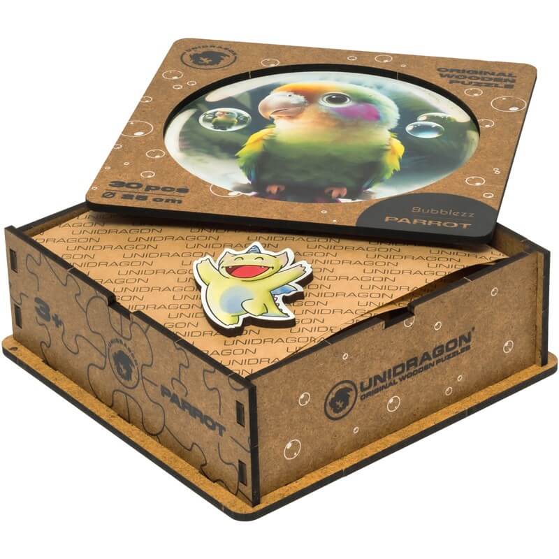 Puzle de Madera Loro